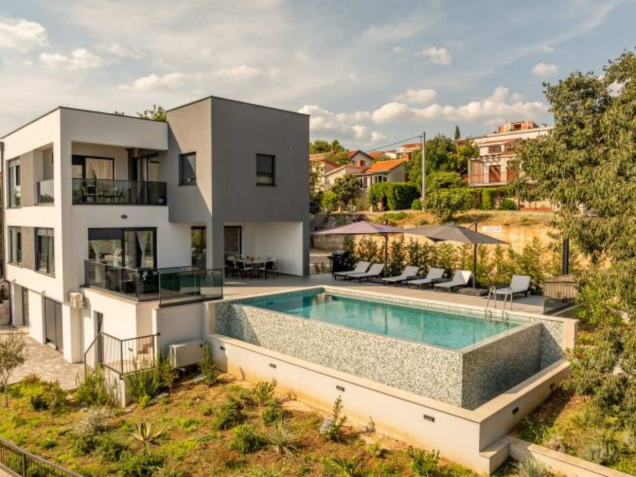 Seaview Villa A`More with heated pool