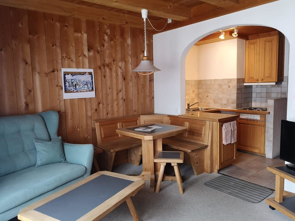 Bolgenstrasse 12 Appartement/Fewo, Dusche oder Bad, WC 1-Zimmerwohnung - Davos