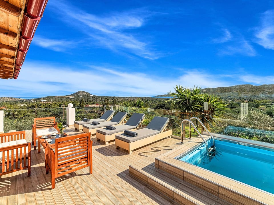 Villa Carolina Piscina Privata - Agios Nikolaos
