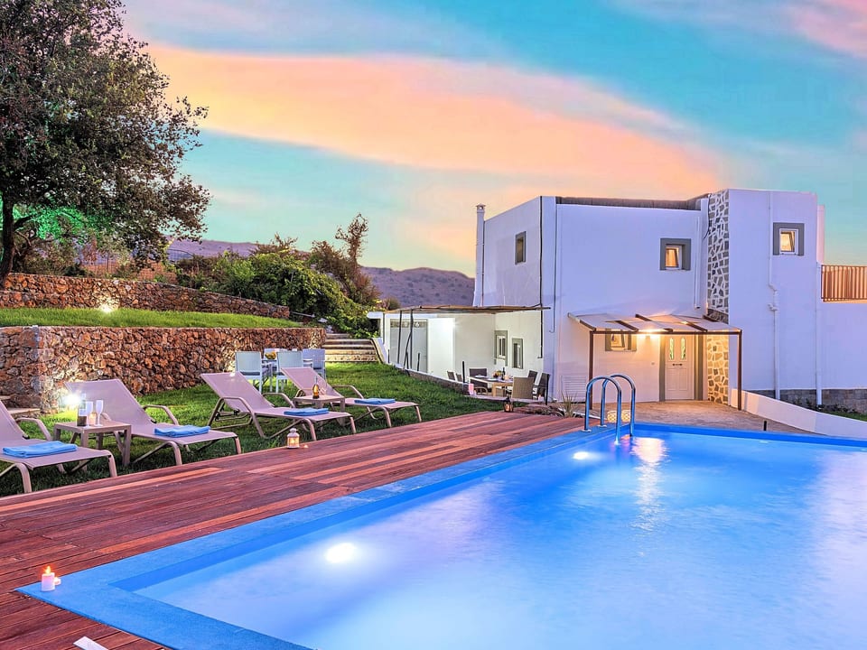 Georgioupolis Villa Bleue Piscine Privée - Georgioupoli