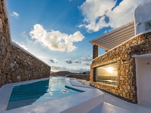 The Beach House Mykonos - privater beheizter Poo