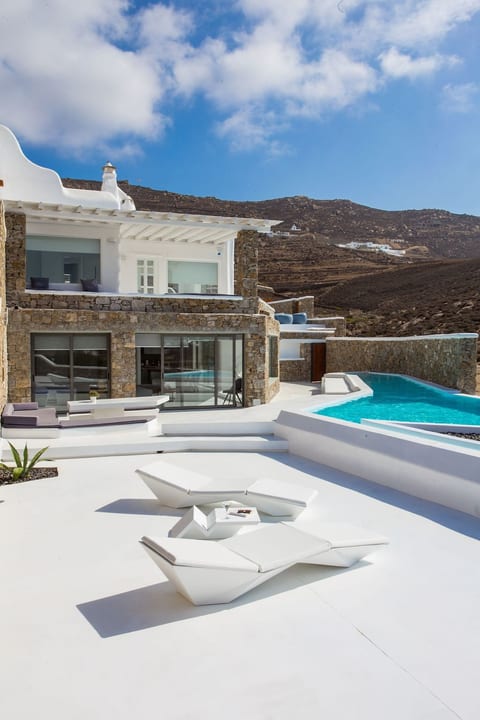 The Beach House Mykonos - privater beheizter Poo