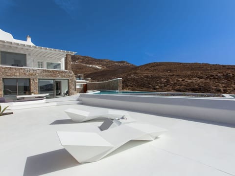 The Beach House Mykonos - privater beheizter Poo