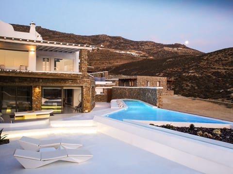 The Beach House Mykonos - privater beheizter Poo