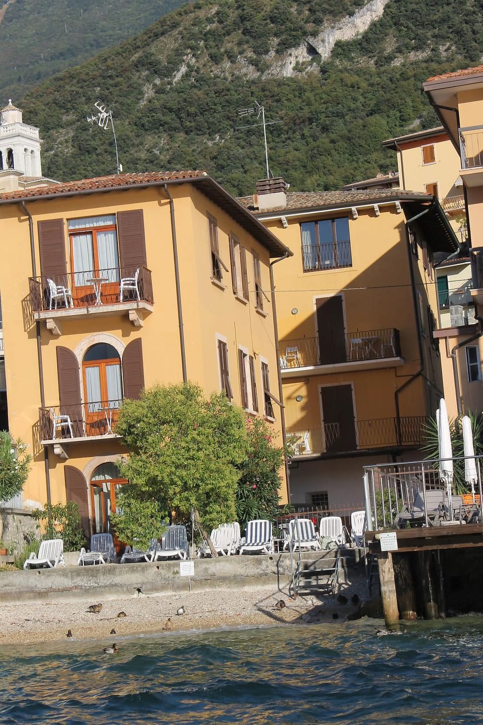 Wohnung in Malcesine mit Privatstrand - Malcesine