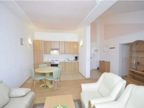 Ein Apartment im Ferienhaus Zweirosen
