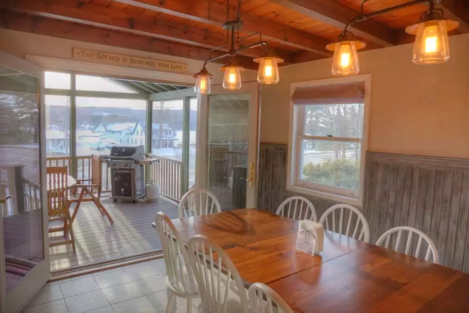 Kitchen porch view