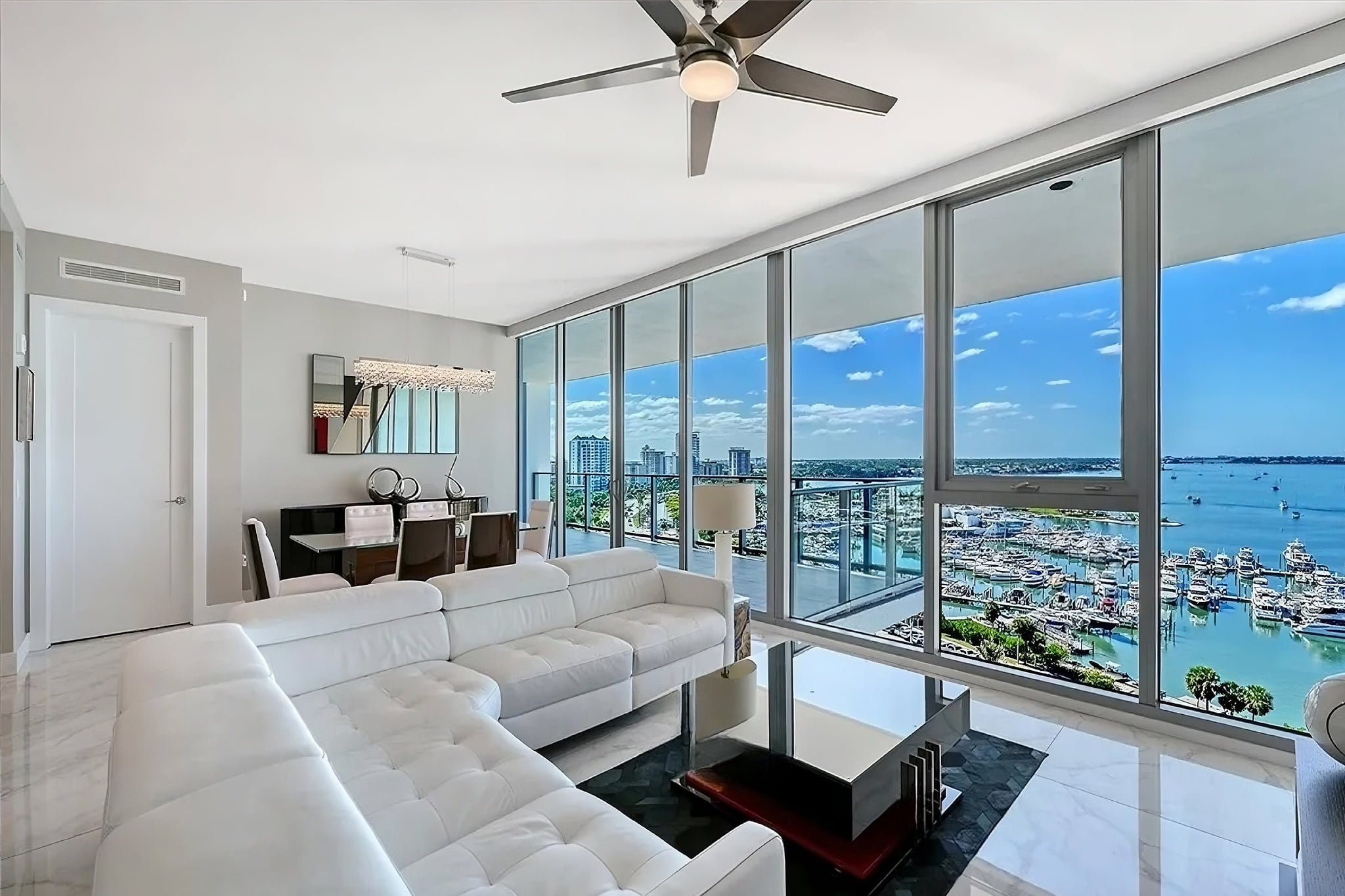 Panoramic Sarasota Bay Sky Home