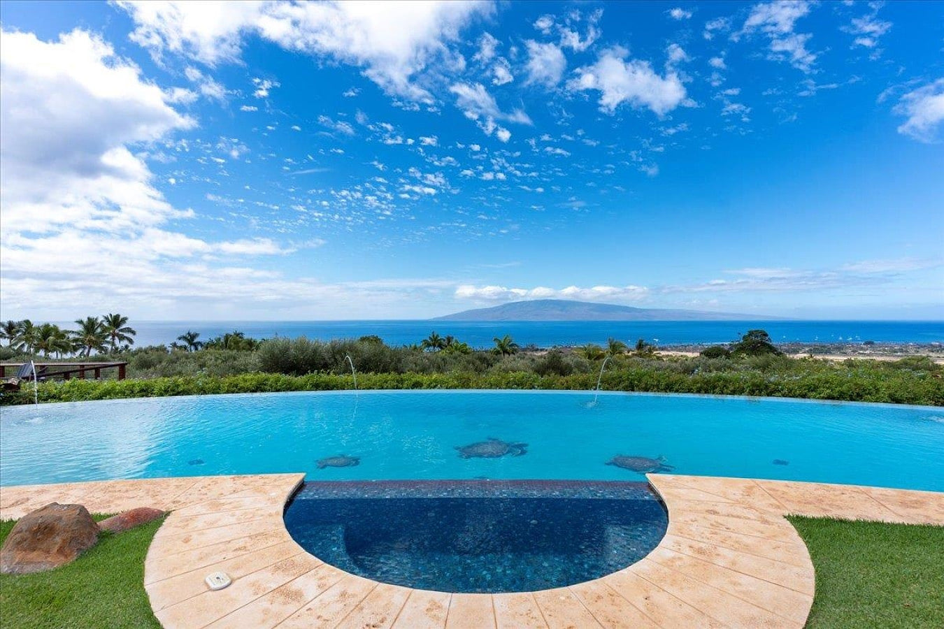 Private 4br Maui Estate-ocean & island views,pool,spa,luxury ohana retreat