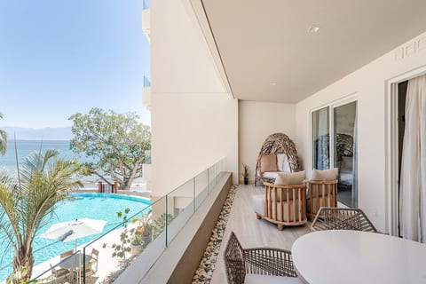 Wide balcony