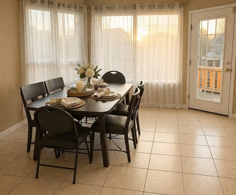 Newly upgraded 4BR2BA 1 min to Bus 10 mins to YYC