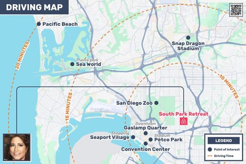 6 min to Downtown-Big Fenced Yard-BBQ-Firepit-AC