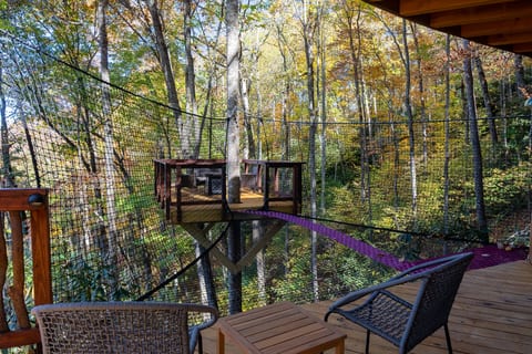Mushroom-Inspired Treehouse with Living Roof - The Mēos