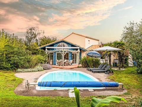 Sequoia 8 personnes avec piscine privée