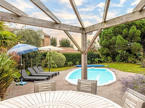 Sequoia 8 personnes avec piscine privée