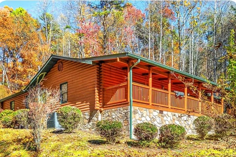Exterior of the cabin.