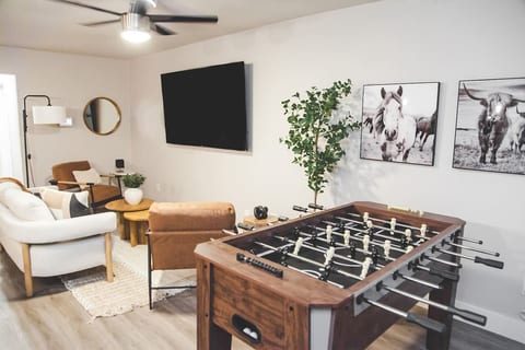Fort Worth Modern Getaway 2BR/2BA with Pool + Games | Sleeps 6