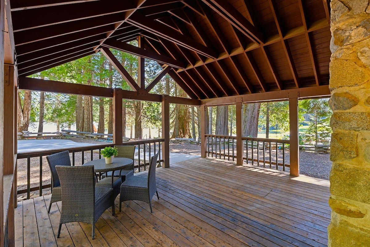 patio area