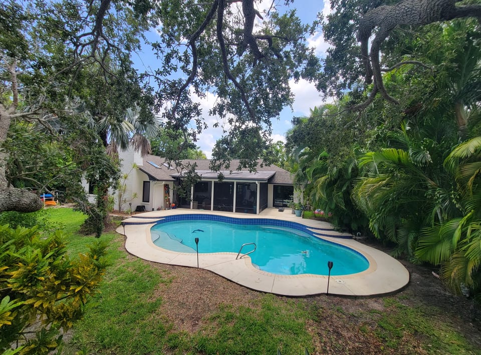 Tropical Paradise Canal Front Home