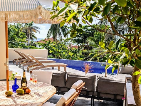 Oceanview Villa w/ Private Pool BBQ Walk to Beach