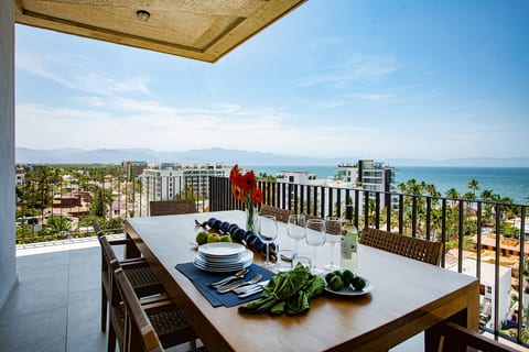 Large Wraparound Balcony: From the chef's kitchen to the open air — cook your favorite meal and savor it al fresco with breathtaking ocean views and those legendary Bucerías sunsets painting the sky every single night.