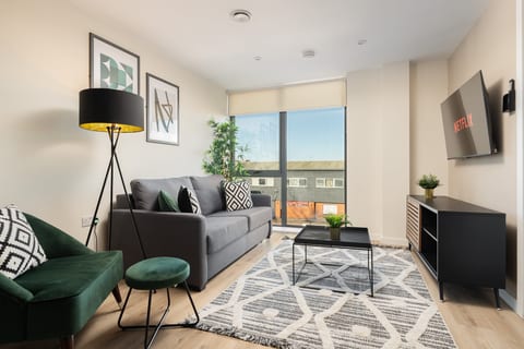 Richmond Row 2 Bed Apartment (203) | Secure Parking & EV