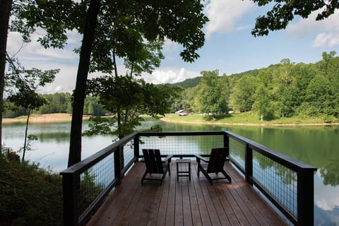 Lake Frame | Private Lakefront A-Frame Cabin in Ranger, GA
