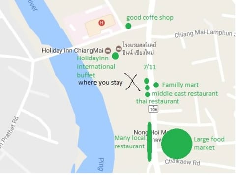 FOOD WALKING DISTANCE