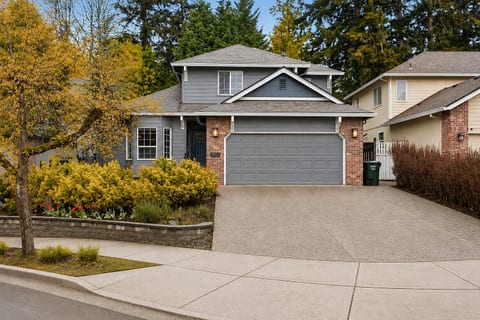 Inviting two-story home with great curb appeal and spacious driveway
