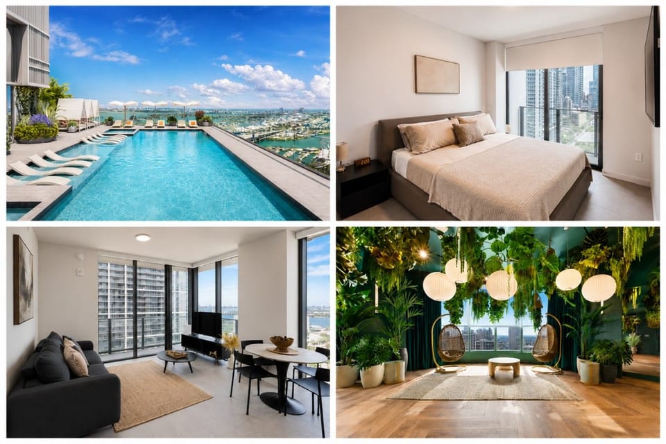New 2026 Condo 270° Bay View Downtown 2BR Massive Amenities - Miami