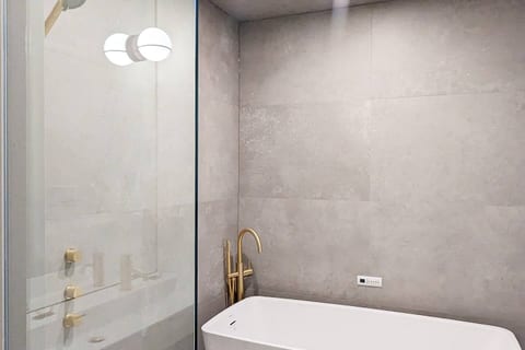 Jacuzzi tub and shower