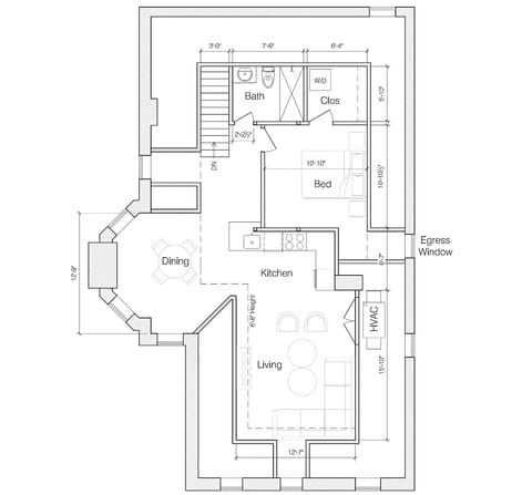 Floor plan.