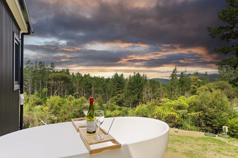 “Relax in your private outdoor hot bath under the stars or day time, surrounded by tree's and birdlife.” Great relaxation, even if its raining.