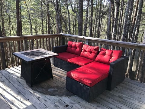 Cabin w/River & Smoky Mountain View, 10mi to SMNP image 3