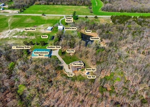 Indoor Park, 55 acres, Pickleball, Walking Trails!
