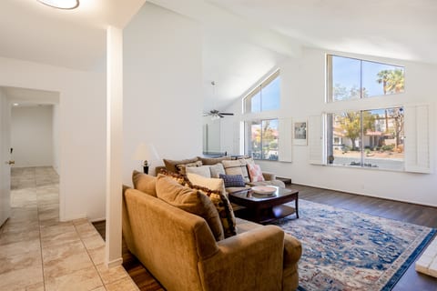Spacious living area