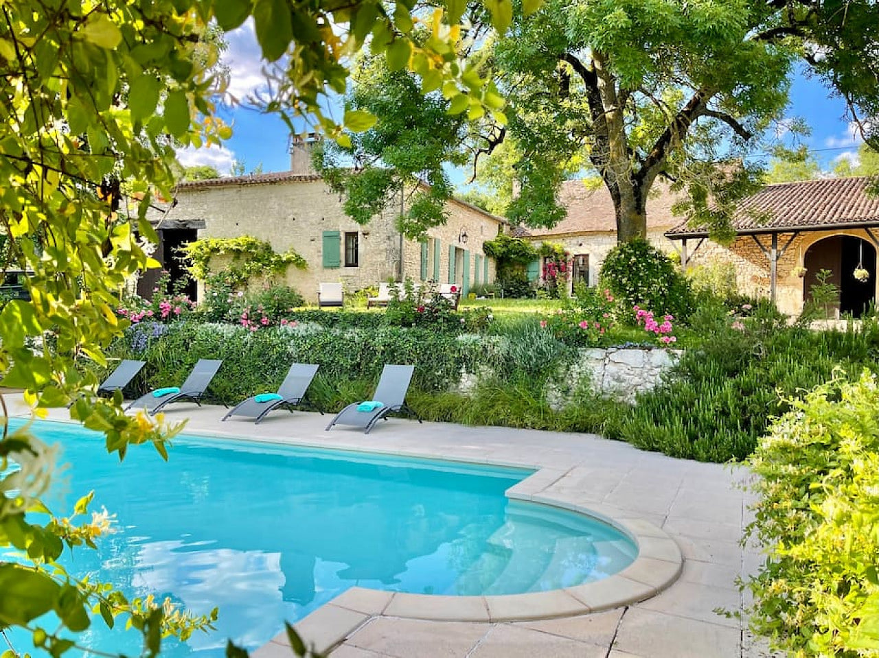 La Fleur de Savignac - 1 bd, views, pool, Wifi