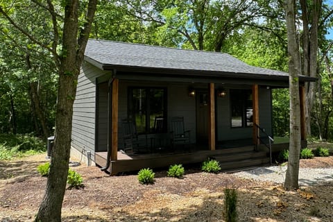 Front view of the cabin