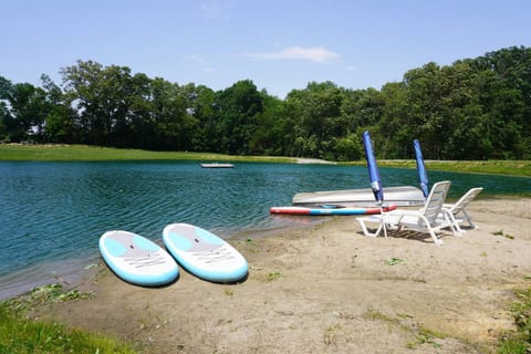 Swimming, fishing, and fun on site