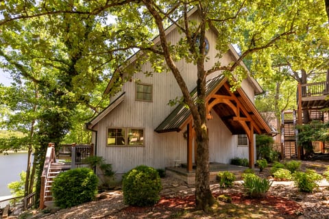 Luxury craftsman lake house