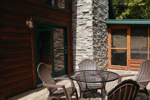 Outdoor patio seating