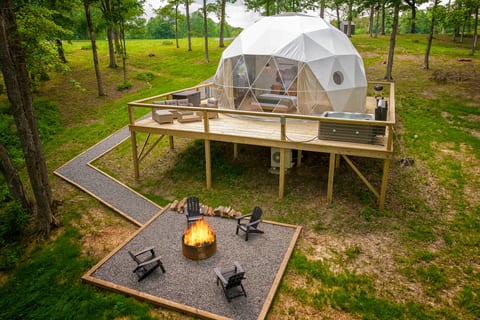 Welcome to the Glamping Dome!