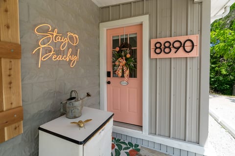 Entrance to the Cottage