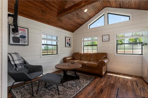Ample living room area space