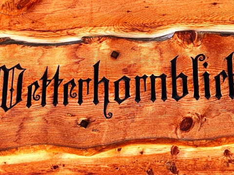HasliRent, Wetterhornblick, (Hasliberg Reuti),