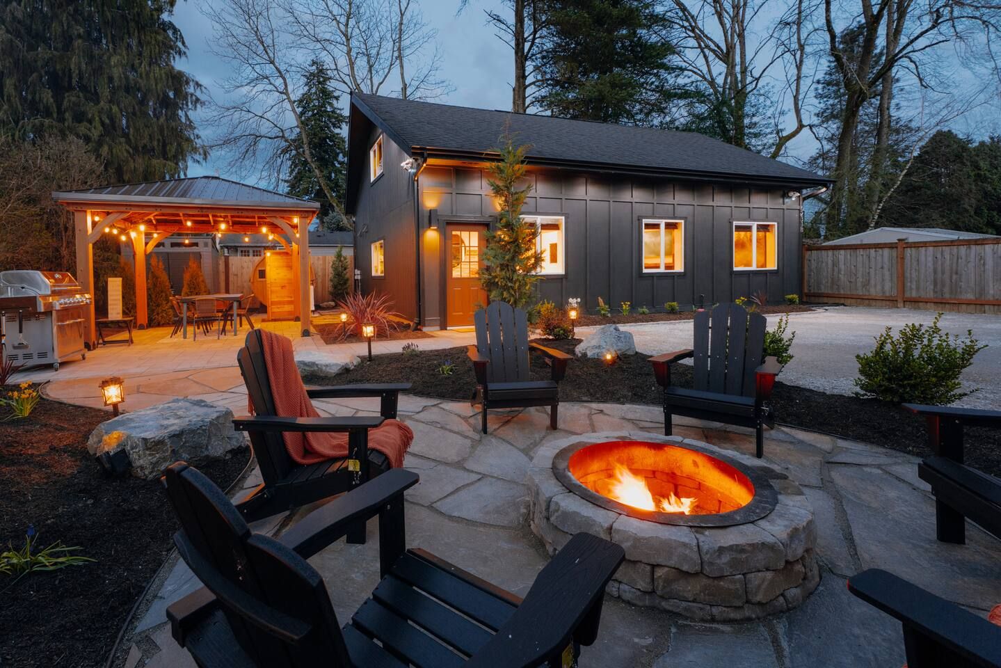 Timber & Tide | Sauna | Secret Attic | Fire Pit