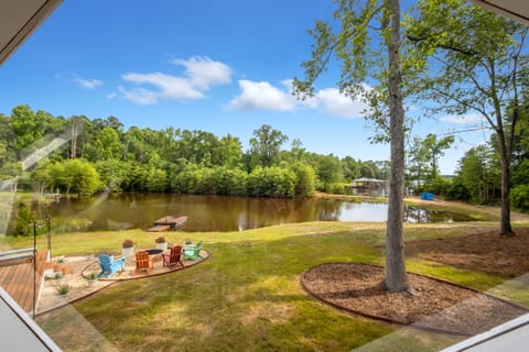 Zome of the Stars | Private Lakefront AND Pond