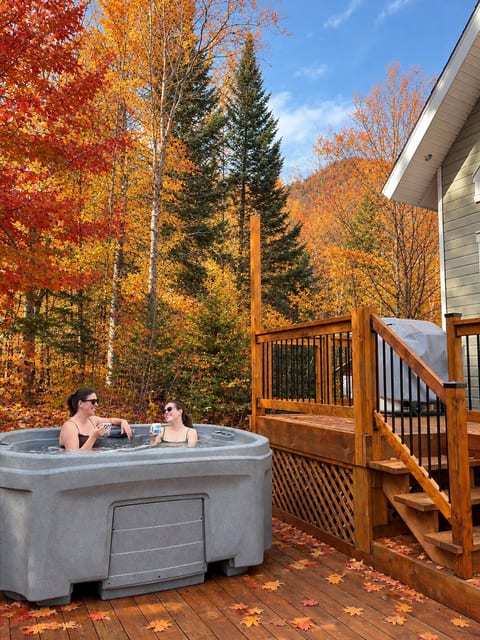 Autumn Hot Tub Retreat