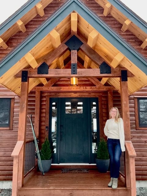 Luxury Log Cabin w/View | Spa Baths + AC
