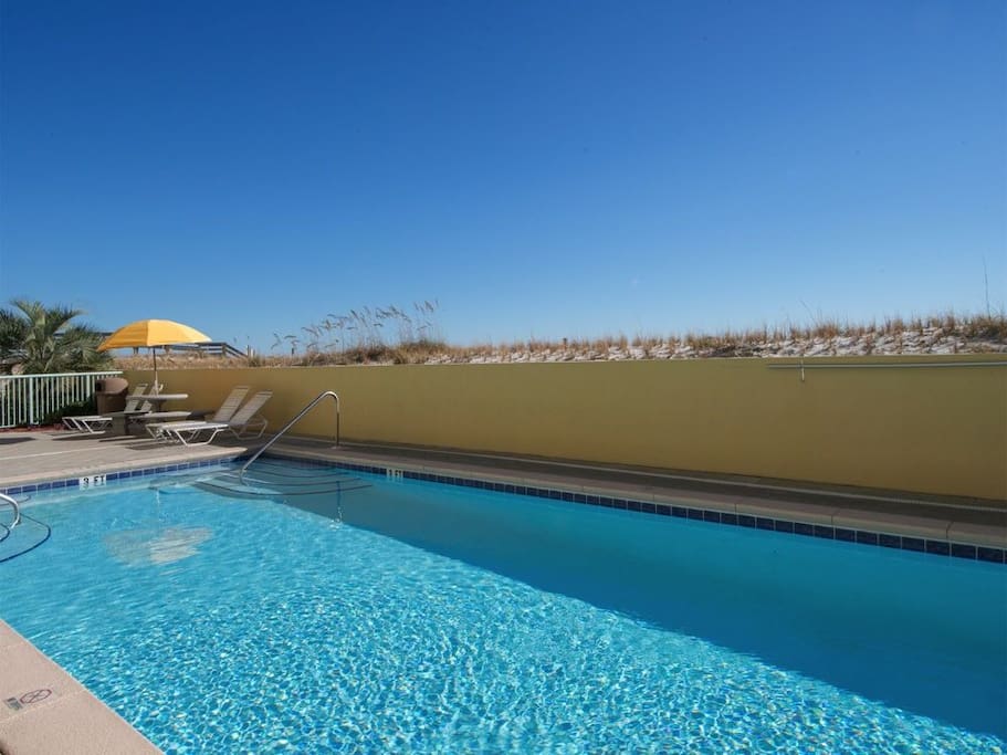 Beautiful Pool.  It is also heated in the winter months.